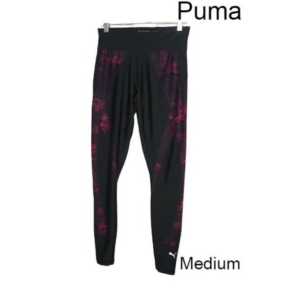 Women's Training Leggings Puma Explosive High WaistTights Med NWOT - Picture 2 of 8